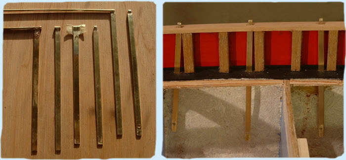 Shroud irons production